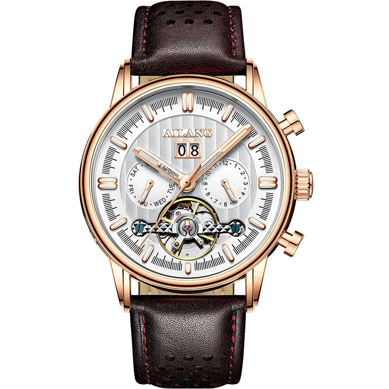 Tourbillon Multi-function Automatic Mechanical Men's Watch Dujana147