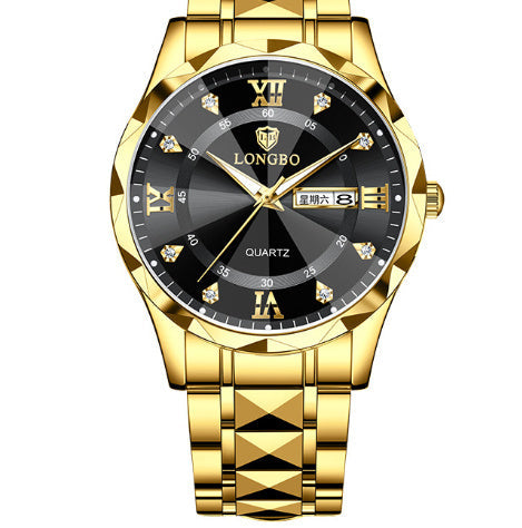 Waterproof Luminous Dual Calendar Watch Dujana147