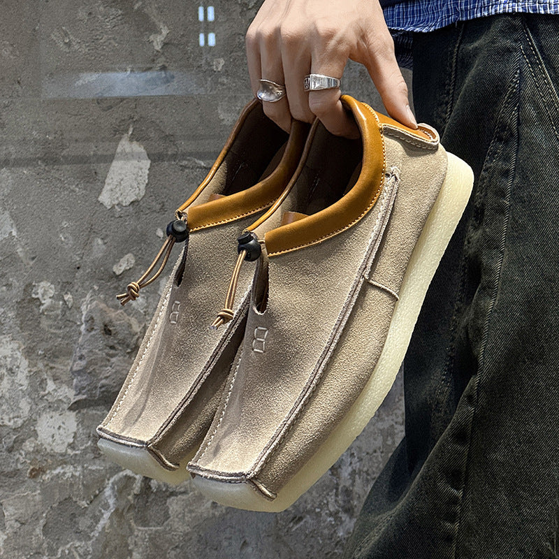 Summer Beanie Thick Bottom Increased By Casual Loafers