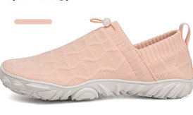 Men's Slip-on Breathable Flyknit Soft Bottom Indoor Fitness Shoes