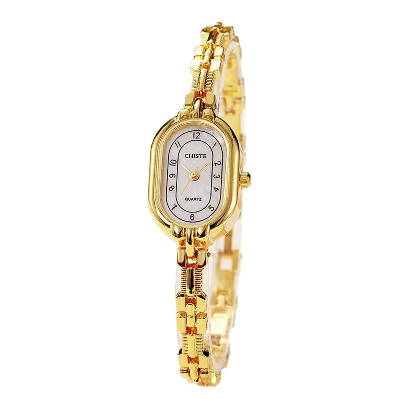 Retro Oval Women's Fritillary Student Bracelet Watch Dujana147