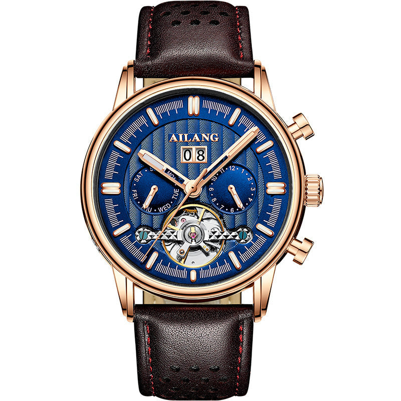 Tourbillon Multi-function Automatic Mechanical Men's Watch Dujana147