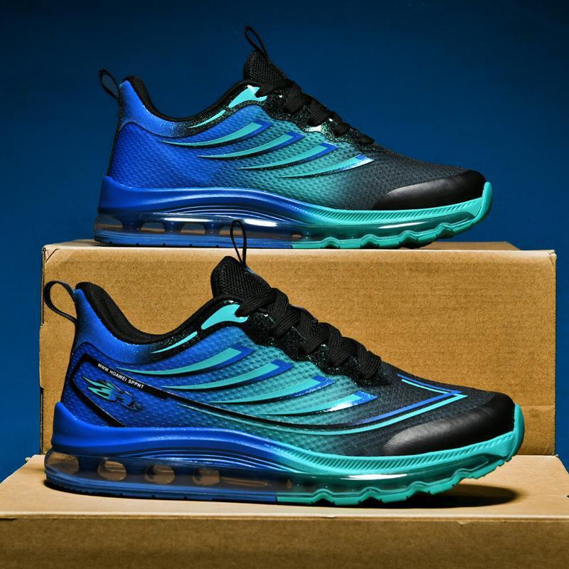 Plus Size Size 48 Men's Shoes Flying Woven Breathable Sneaker