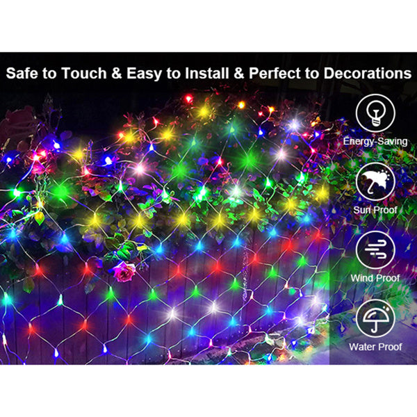 3X2 Meter 360 Light, LED Christmas Light, Indoor And Outdoor Decoration Dujana147