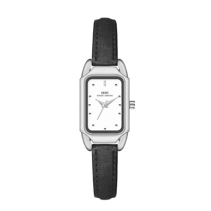 Women's Retro Square Simple Belt Watch Dujana147
