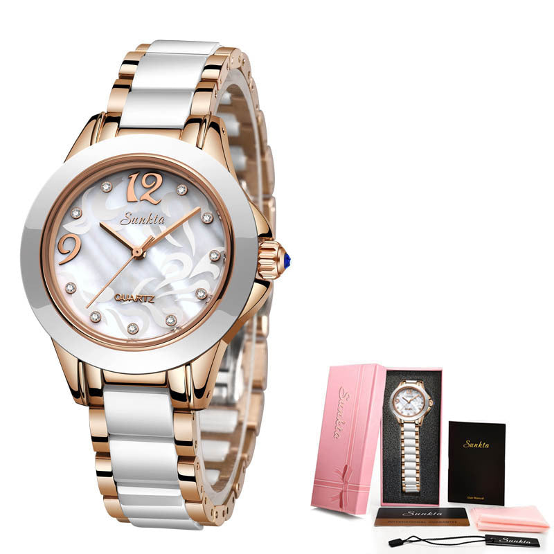 Ceramic Ladies Watches Exquisite High-end Watches Dujana147
