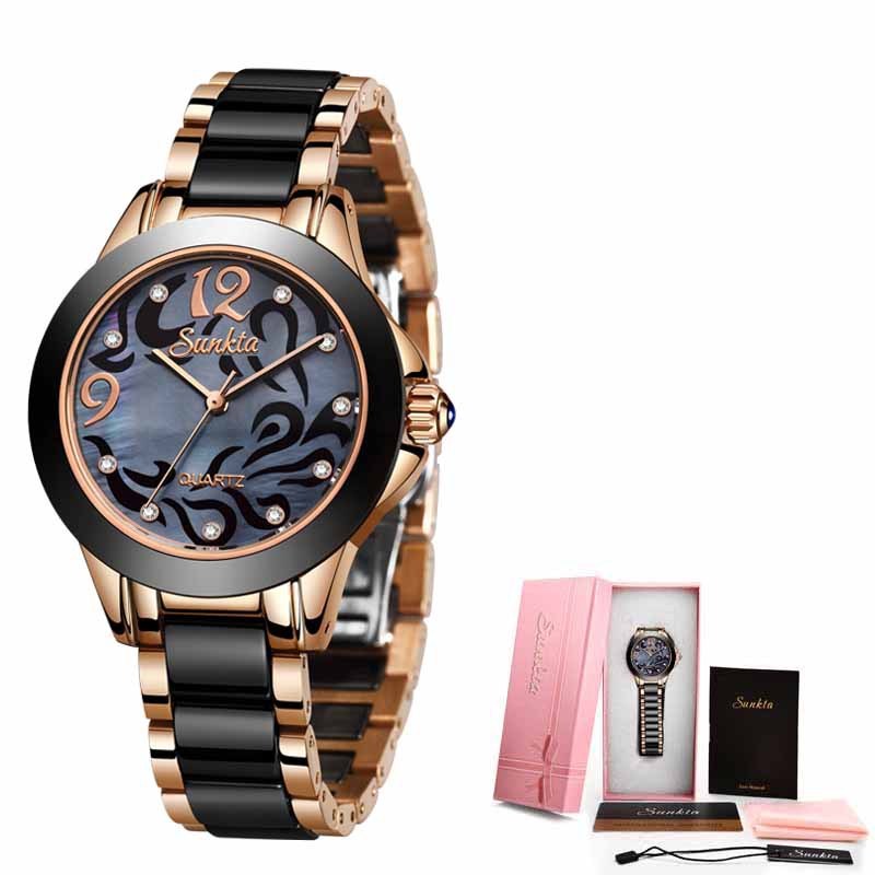 Ceramic Ladies Watches Exquisite High-end Watches Dujana147