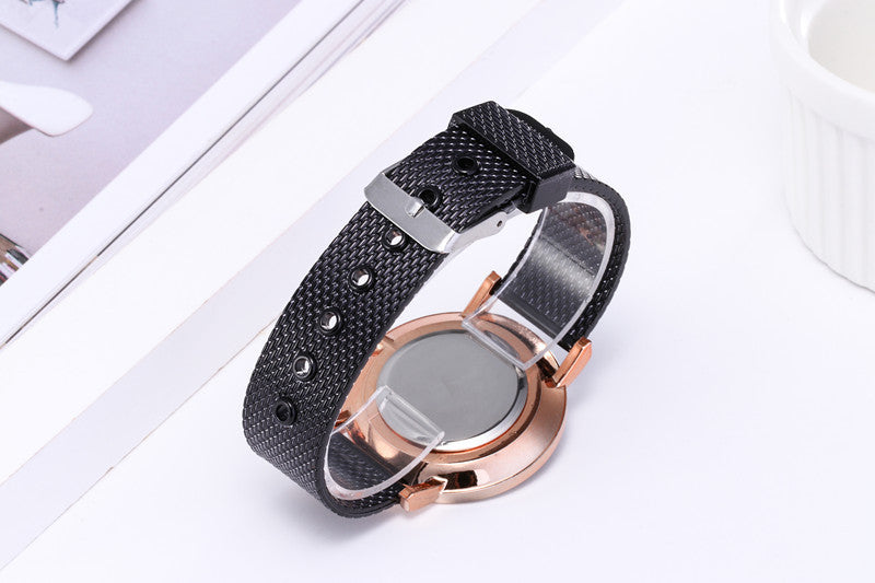 Fashion Creative Quartz Watches Couple Watches Digital Mesh Band Watches Dujana147