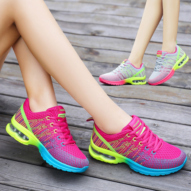 Women's running shoes light travel shoes