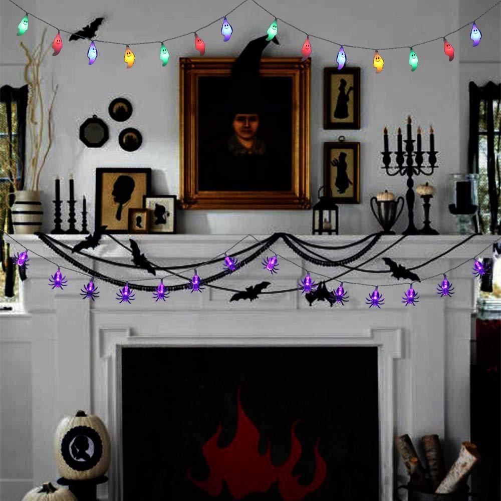 Halloween spider LED light string Dujana147