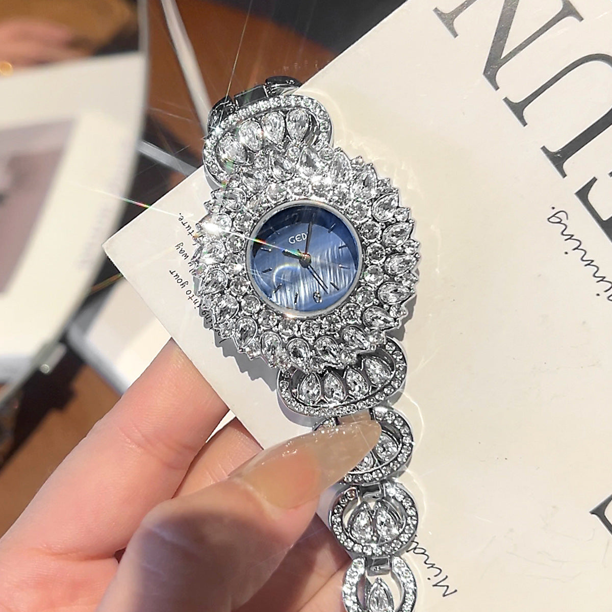 Good-looking Fritillary Exquisite Quartz Watch Dujana147