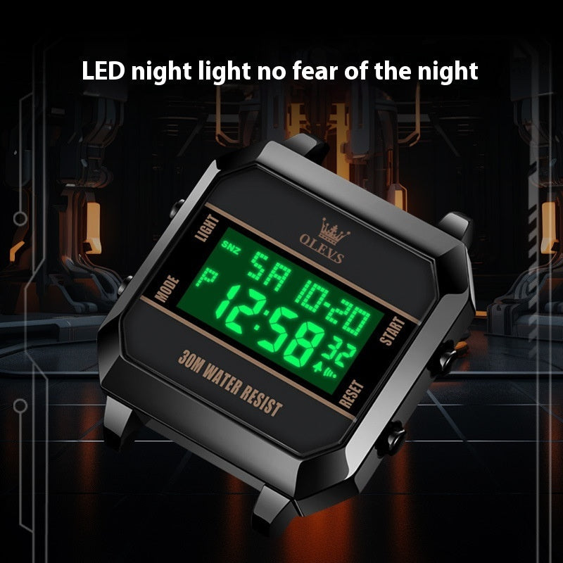 Electronic Watch Multifunctional Children Men's Watch Dujana147