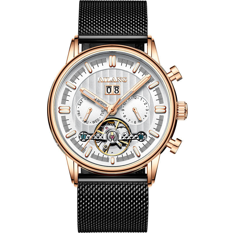 Tourbillon Multi-function Automatic Mechanical Men's Watch Dujana147