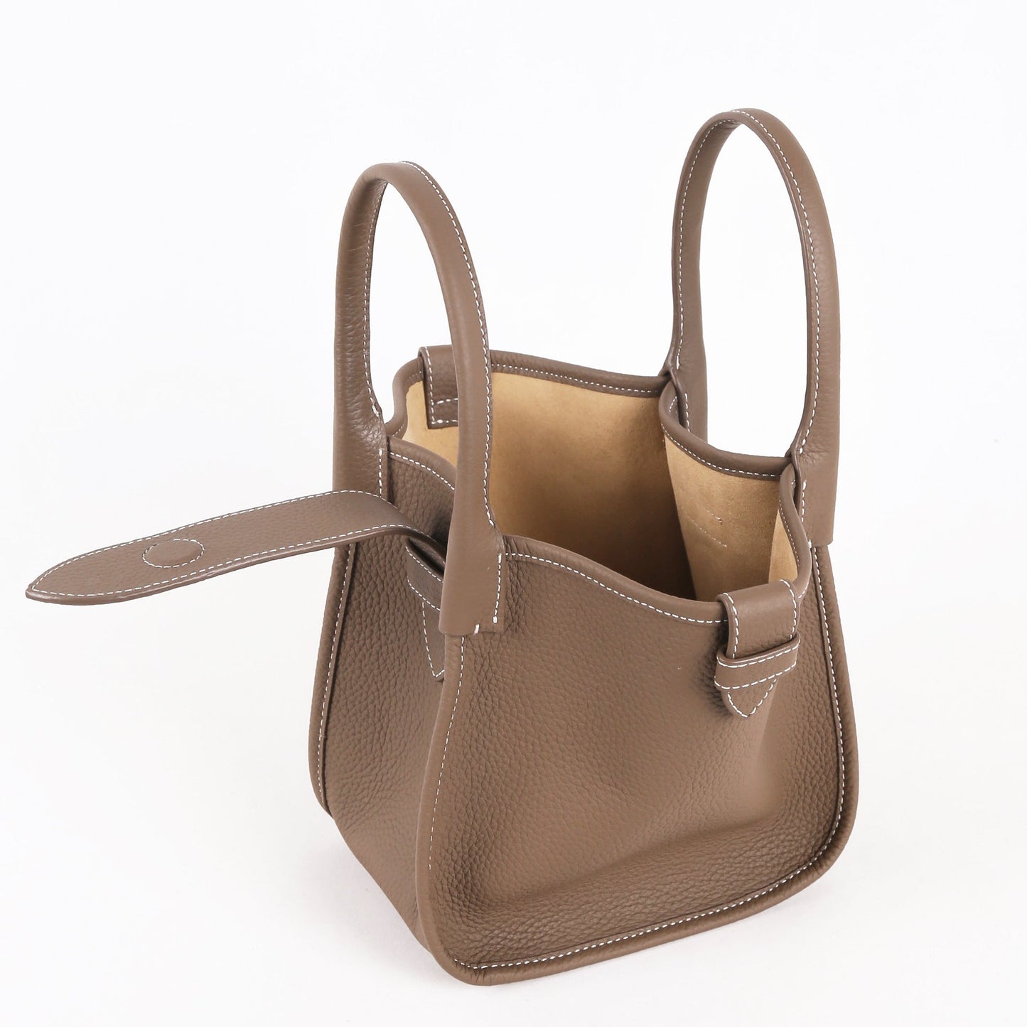 Ins Autumn Top Layer Leather Handbag Dujana147