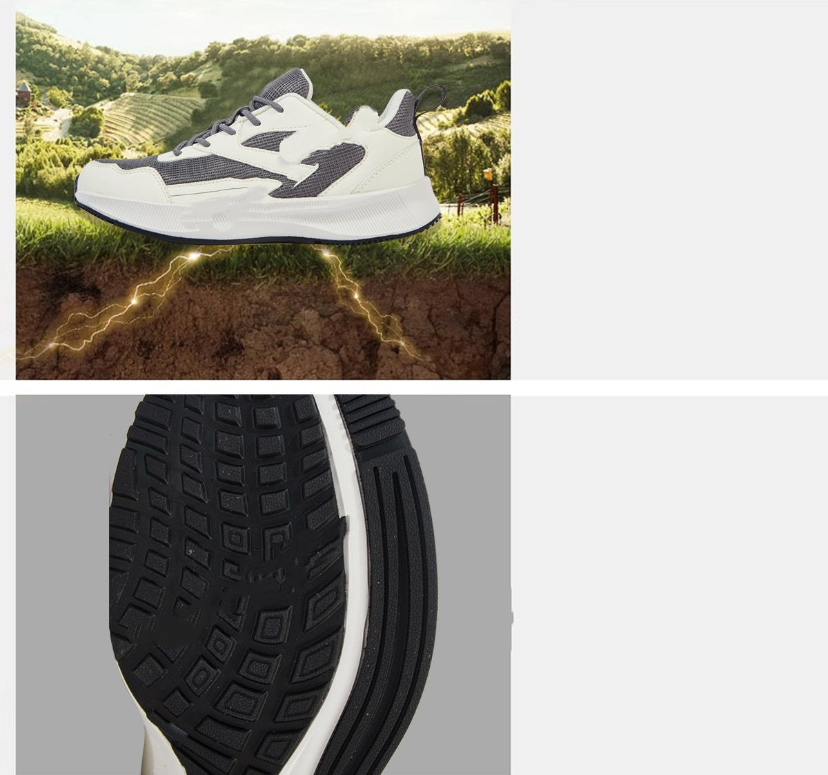 Anti-static Grounding Gas Leisure Health Shoes