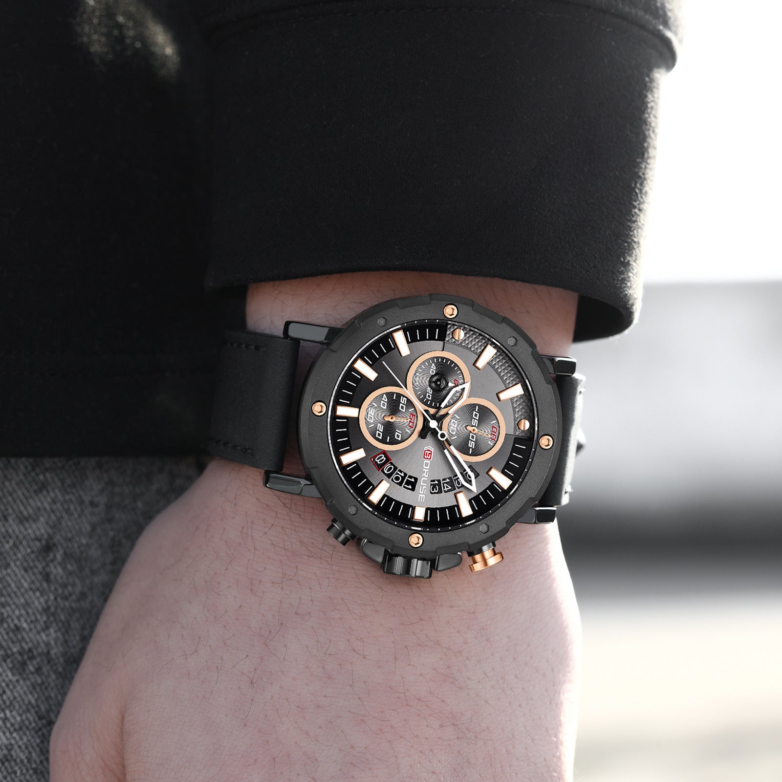 Waterproof Men's Luminous Quartz Watch Dujana147