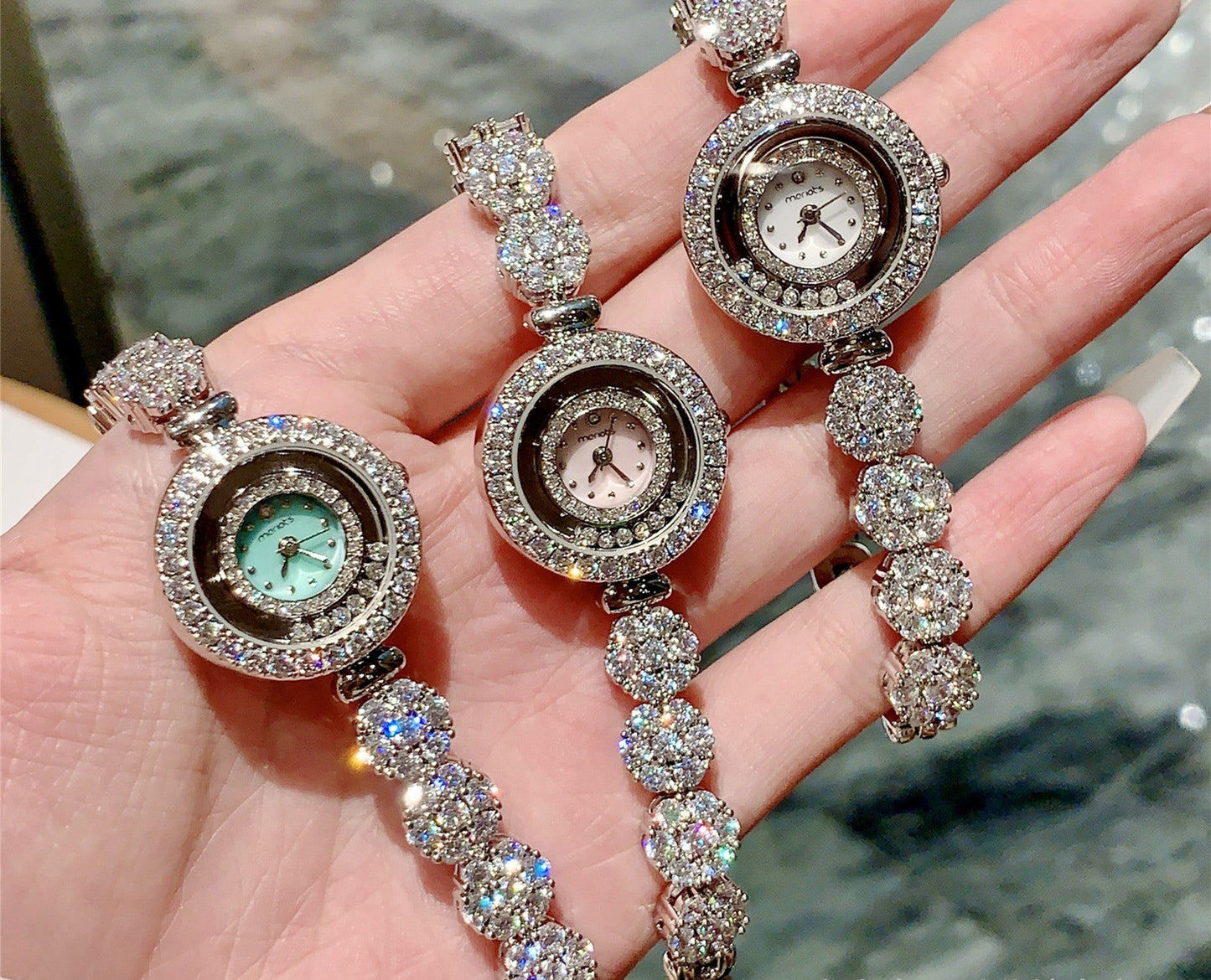 Mermaid Women's Watch Niche Fritillary Face Bracelet Dujana147