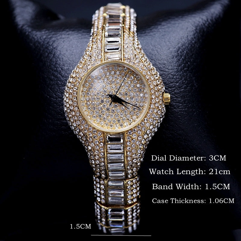 High-end watches with diamonds and colorful stones Dujana147