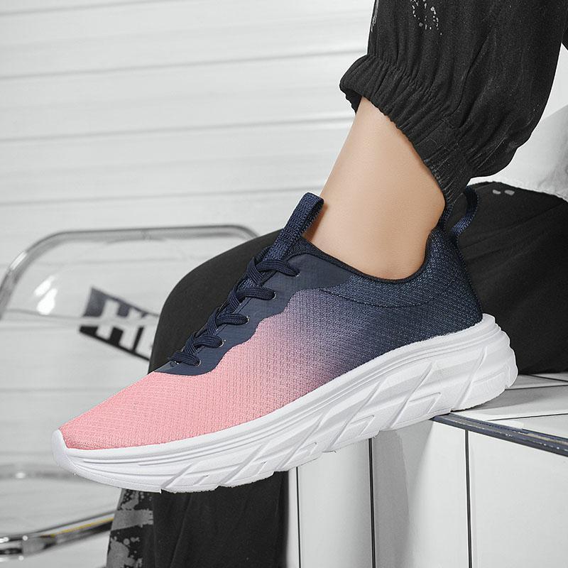 Men's Shoes Travel Mesh Breathable Comfortable Platform Sneaker