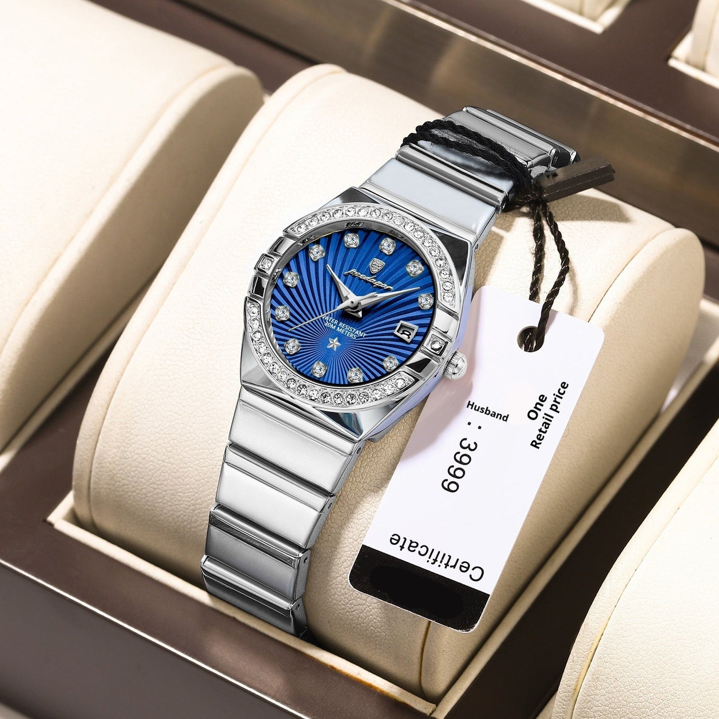 Women's Waterproof Luminous Ultra-thin Watch Dujana147