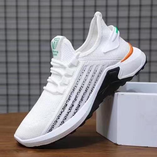 Men's Breathable Mesh Woven Casual Shoes