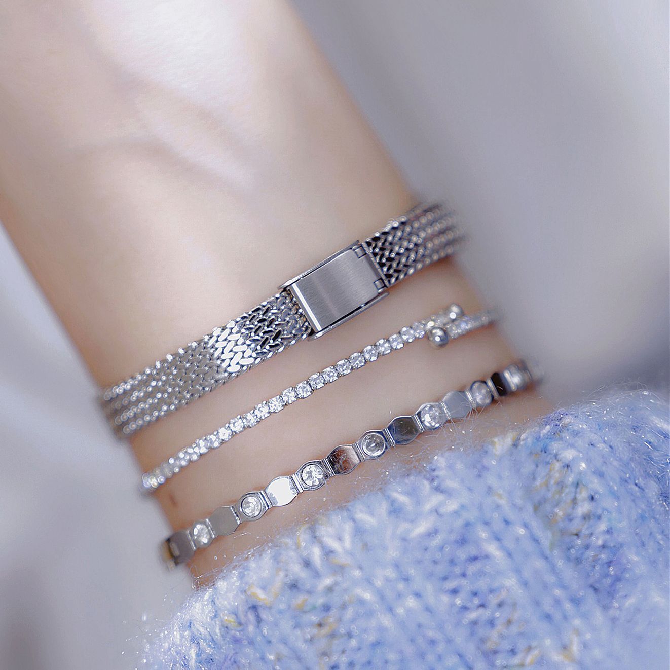 Mid-ancient Jewelry Light Luxury Temperament Small Silver Watch Dujana147