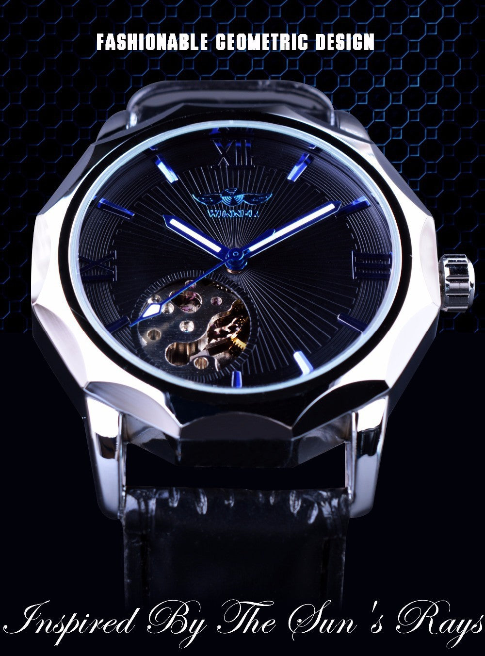 A factory selling hot money, WINNER authentic mechanical watches, men's mechanical watches Dujana147