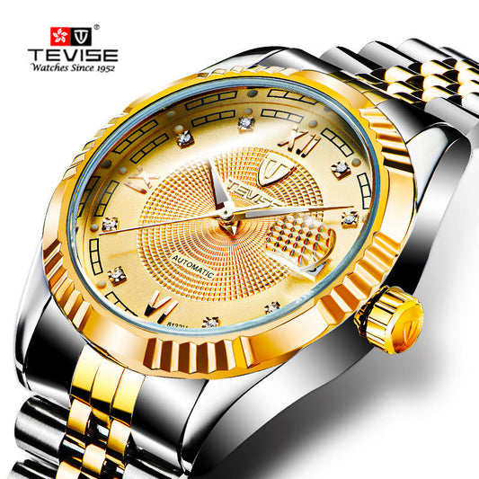 The Explosion OfTeweisi Mens Watch New Waterproof Fashion Mens Watch Automatic Mechanical Watches Dujana147