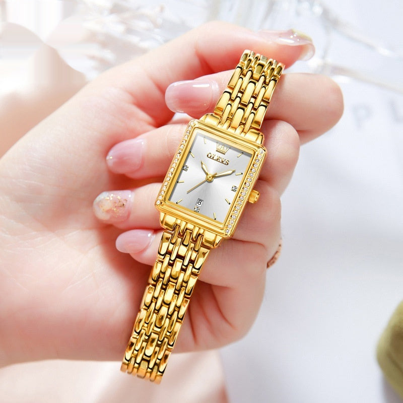 Women's All-match Simple Square Fashion Quartz Watch Dujana147