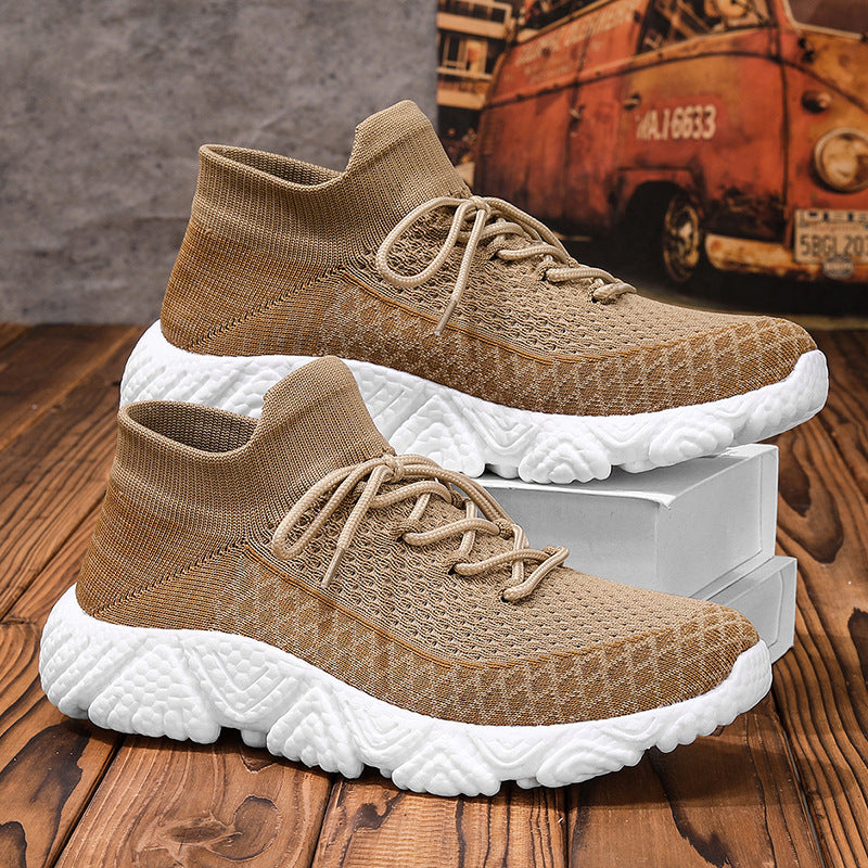 Fly Woven Mesh Breathable Sneaker Men