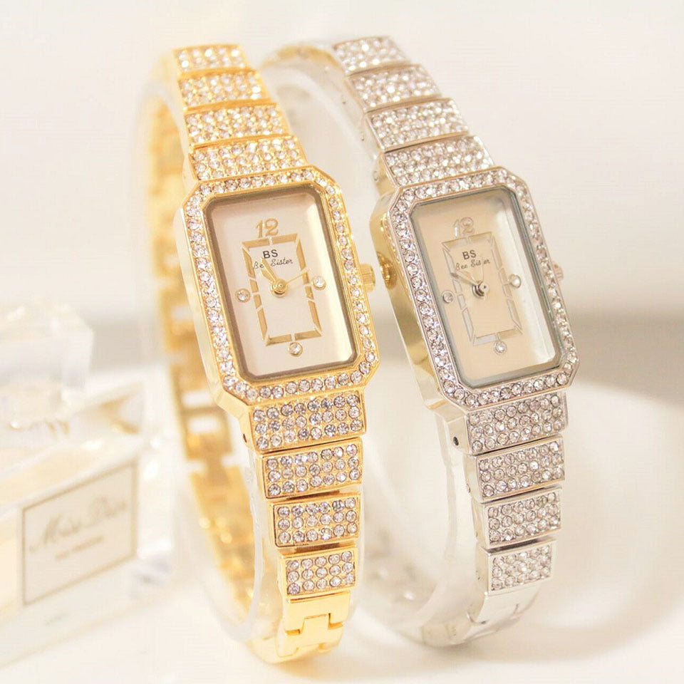 Full diamond ladies watch quartz watch Dujana147