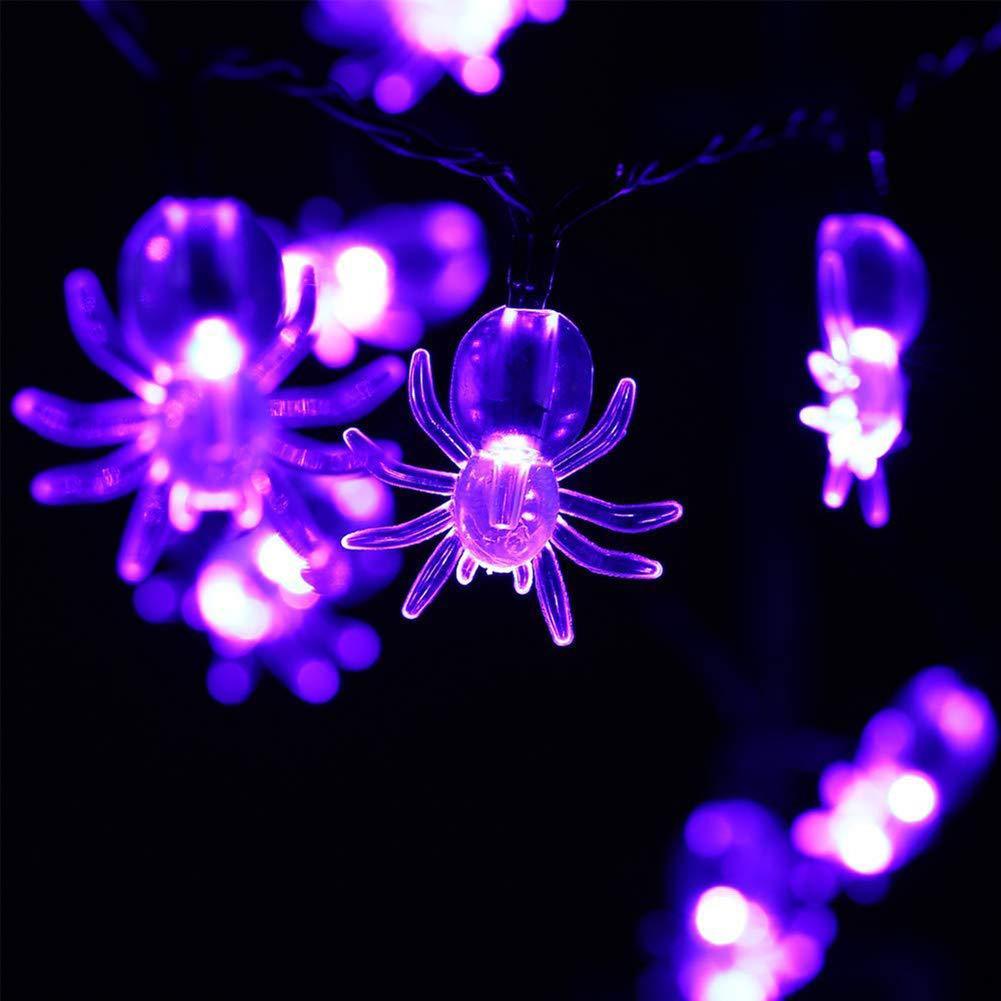 Halloween spider LED light string Dujana147