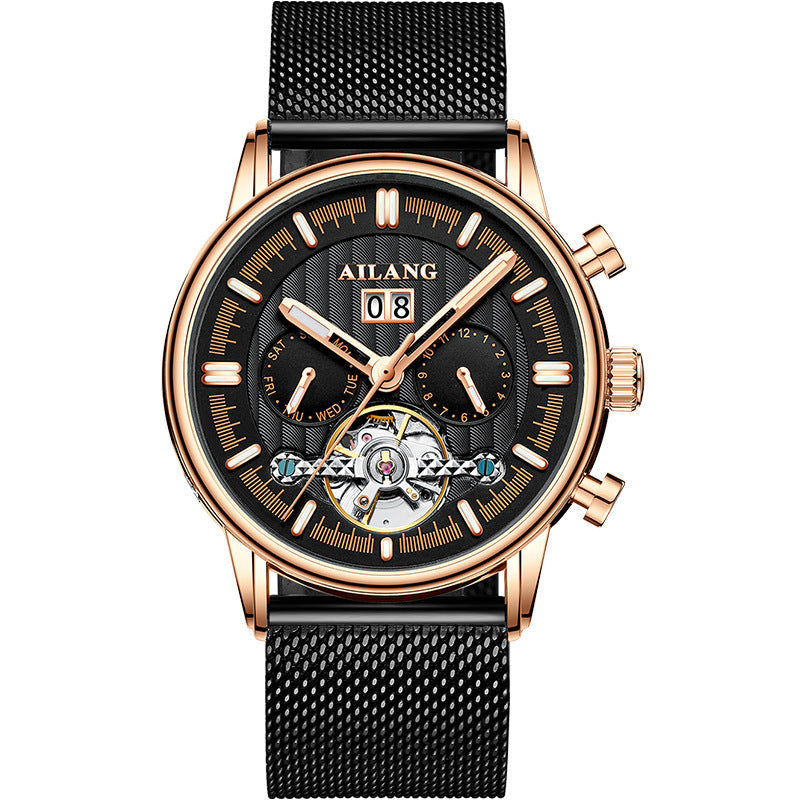 Tourbillon Multi-function Automatic Mechanical Men's Watch Dujana147