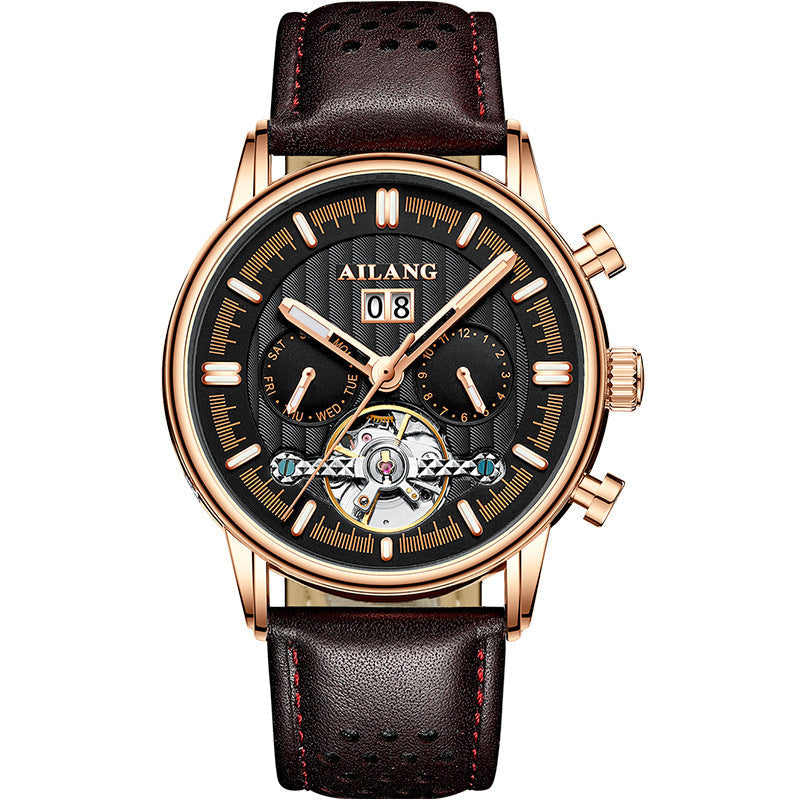 Tourbillon Multi-function Automatic Mechanical Men's Watch Dujana147