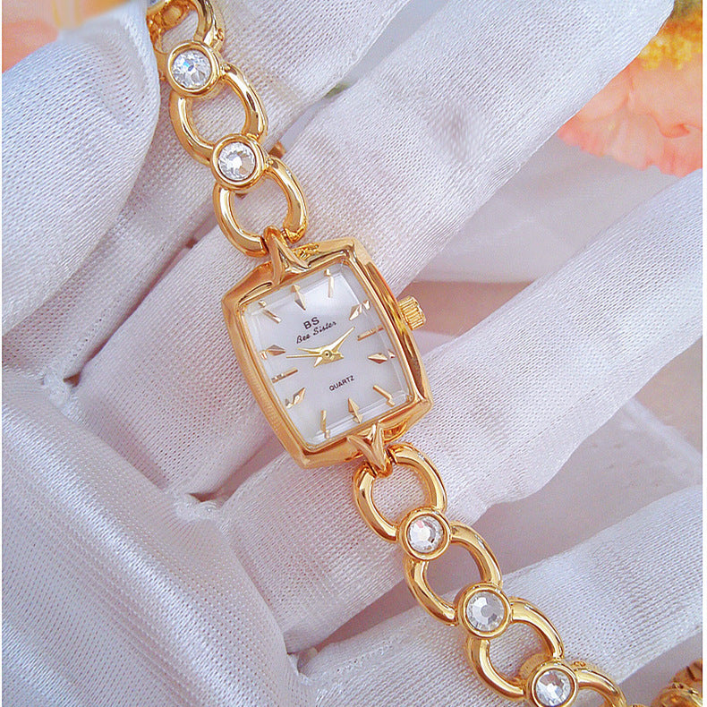 Fashion Quartz Watch Diamond Bracelet Dujana147