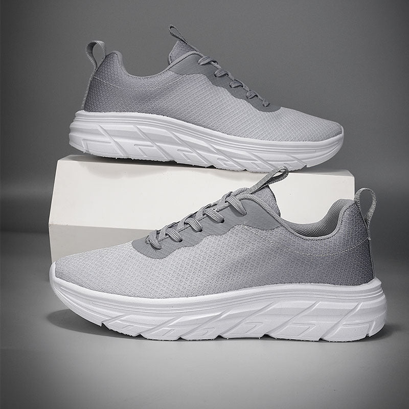 Men's Shoes Travel Mesh Breathable Comfortable Platform Sneaker