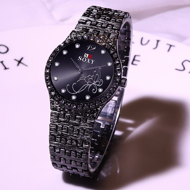 Flower Butterfly Exquisite  Casual Ladies Watch Female Clock Dujana147