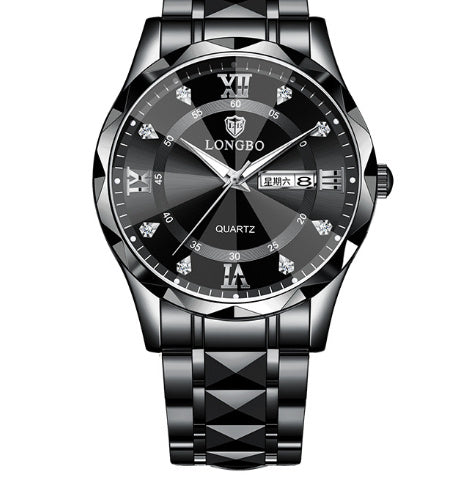 Waterproof Luminous Dual Calendar Watch Dujana147