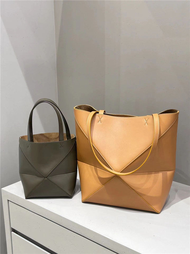 Deformation Geometry Single Shoulder Oblique Span Tote Package Dujana147