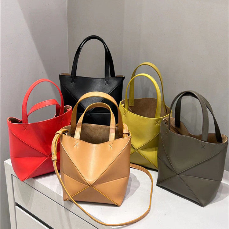 Deformation Geometry Single Shoulder Oblique Span Tote Package Dujana147