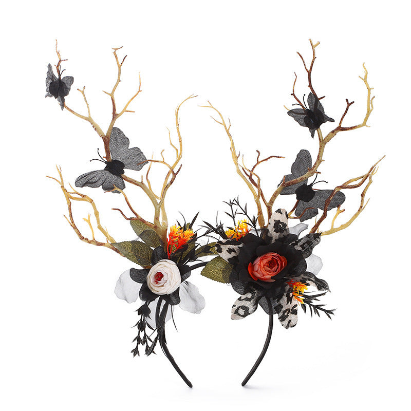 Halloween Bat Pumpkin Headband Dujana147