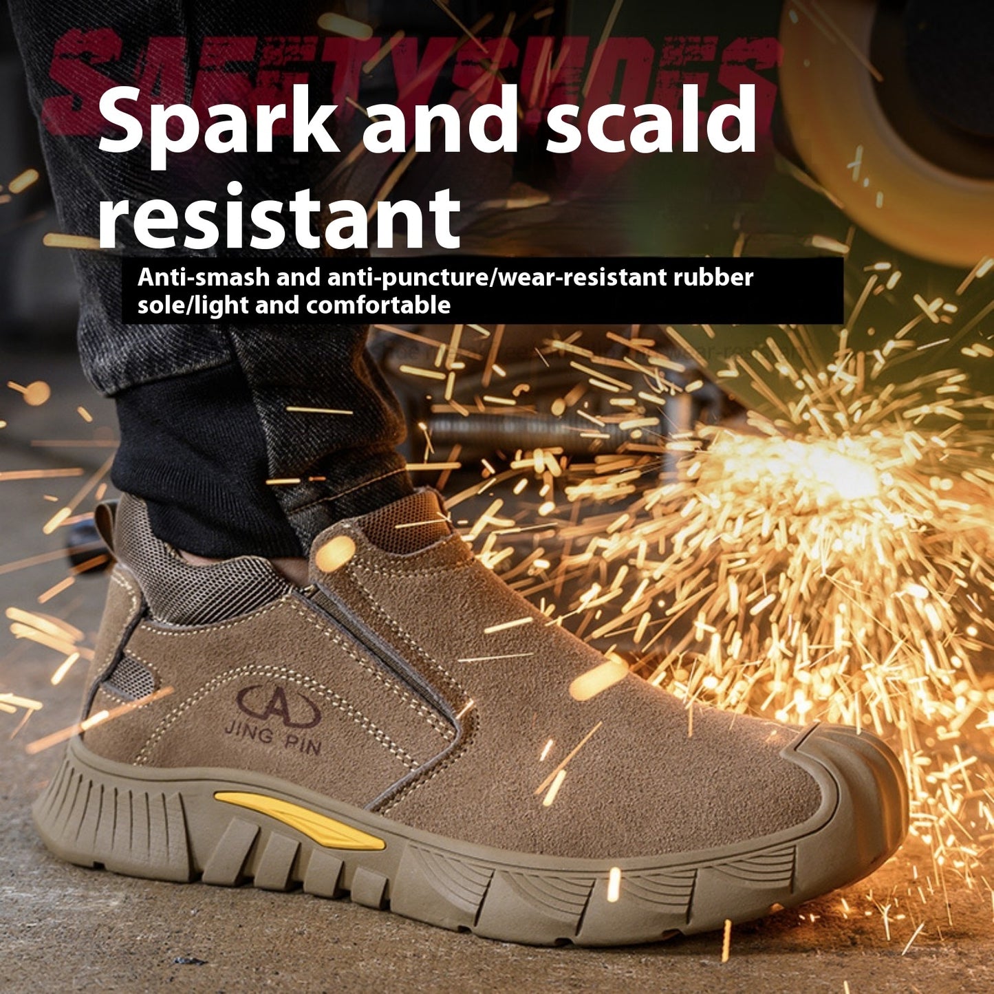 Men's Protective Shoes With Puncture Resistance