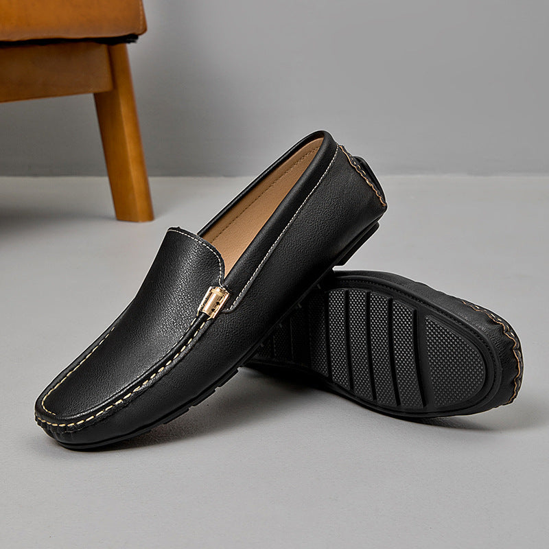 Outdoor Leather Leisure Driving Men's One Pedal