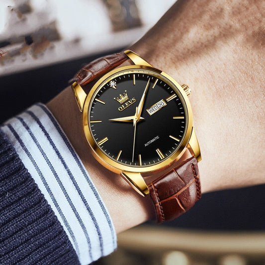 Mechanical Watch Men's Fashion Waterproof Belt Dujana147