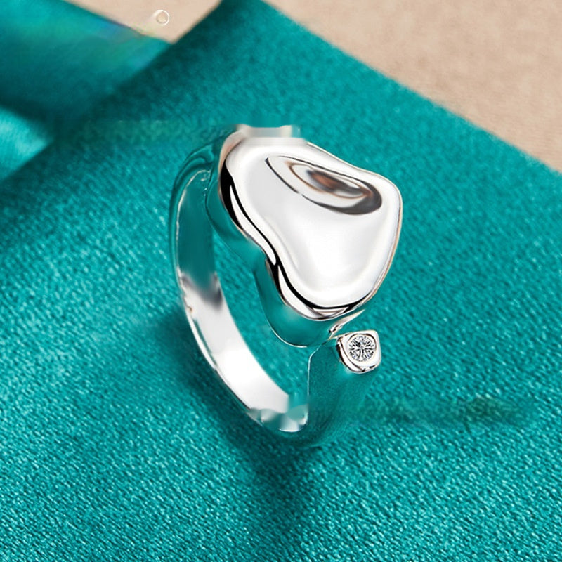 Silver Mouth Ring Women's Fashion Accessories Jewellery Dujana147