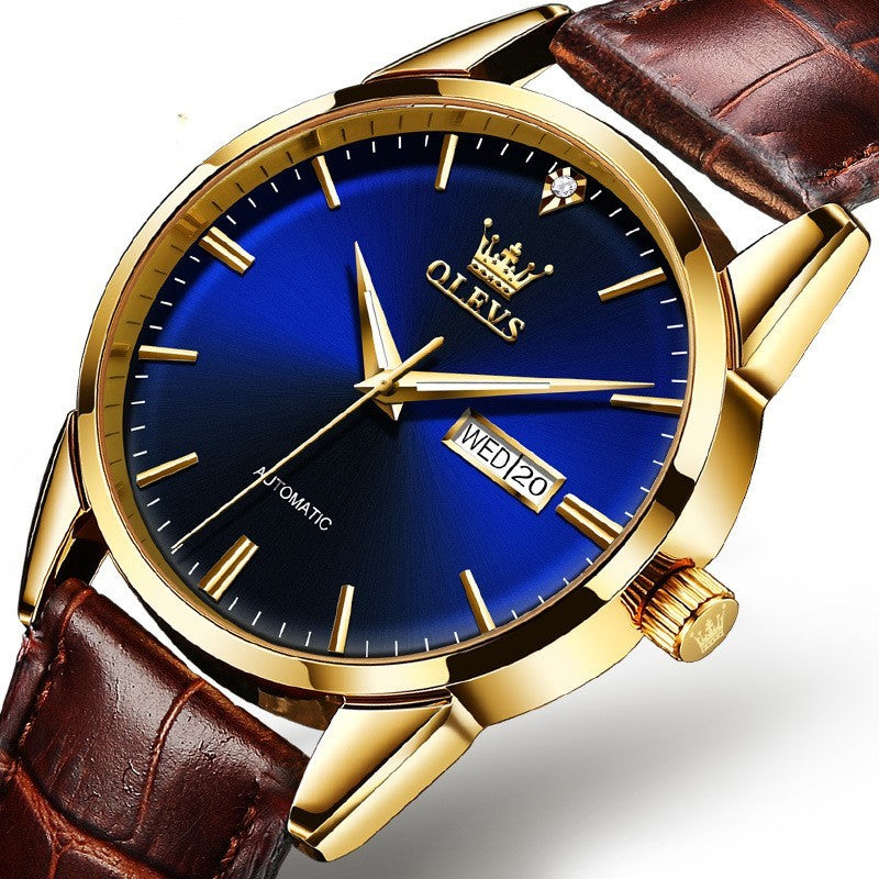 Mechanical Watch Men's Fashion Waterproof Belt Dujana147