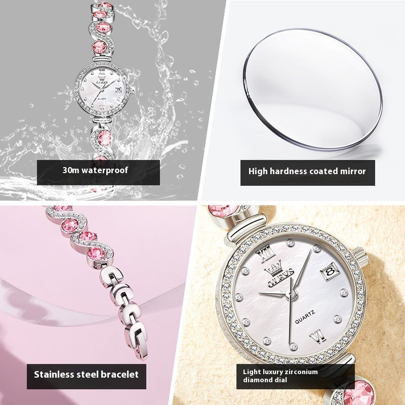 Women's High-grade Fritillary-face Quartz Watch Dujana147