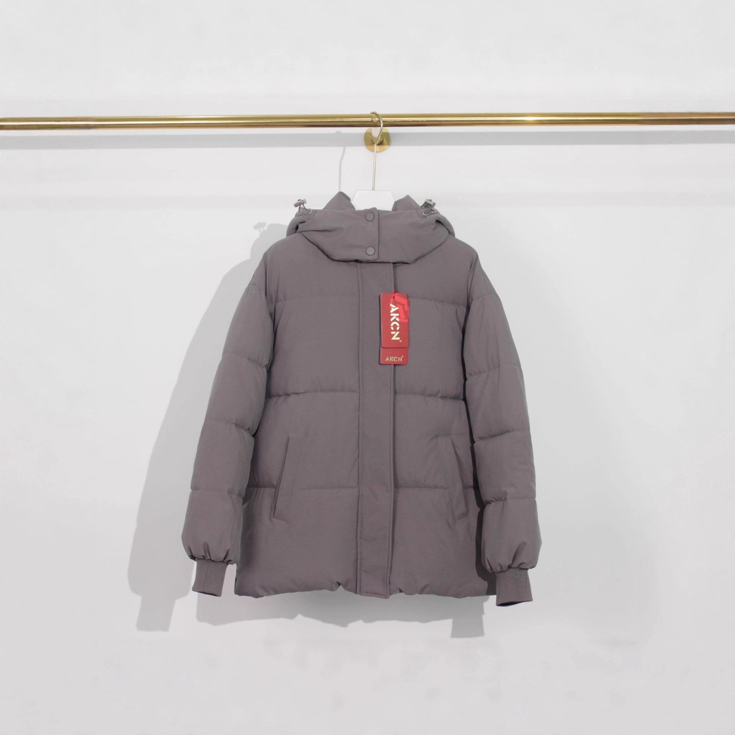 Hooded Korean Style Cotton Clothes Women's Short