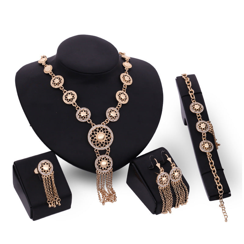 European And American Party Ladies Jewellery Set Dujana147