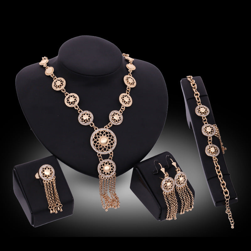 European And American Party Ladies Jewellery Set Dujana147